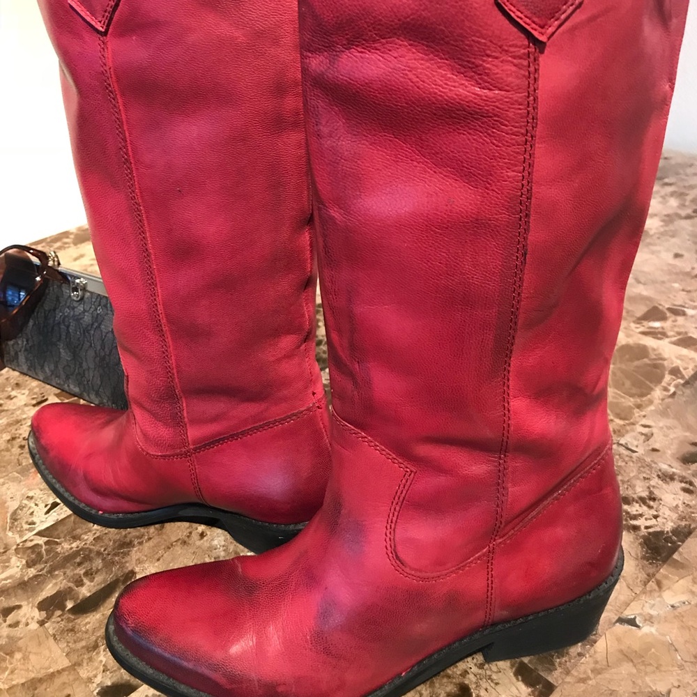 Franco Sarto Leather boots